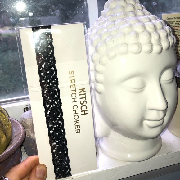 Kitsch Jewelry - KITSCH stretch lace choker NEW